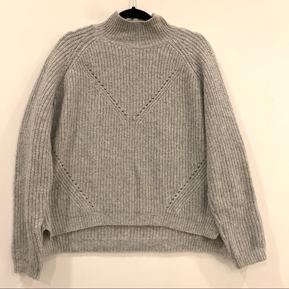 Comfy chic grey sweater